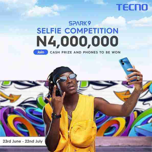 tecno spark 9 selfie competition