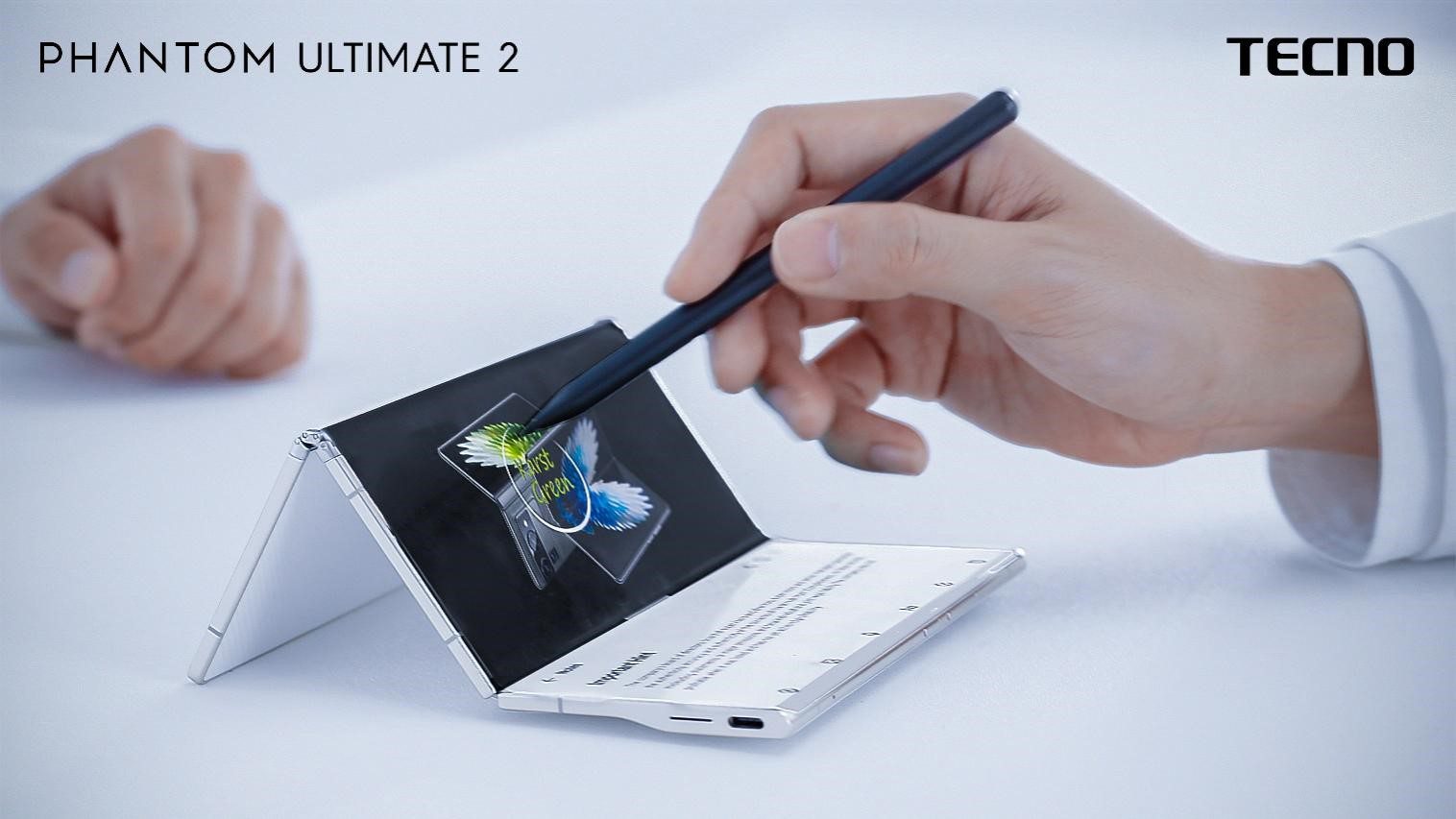 TECNO Unveils Ultra-thin PHANTOM ULTIMATE 2 Tri-Fold Concept Phone